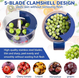 Electric Fruit & Vegetable Peeler Machine – Automatic Rechargeable Fruit Peeling Tool